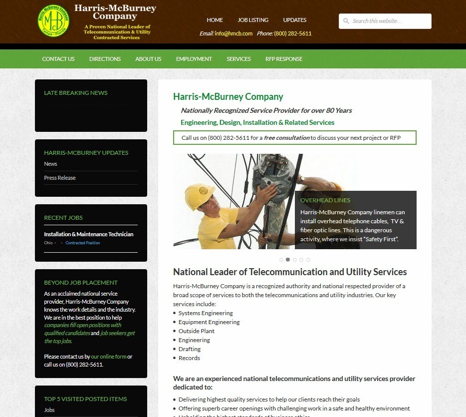 harris mcburney company website